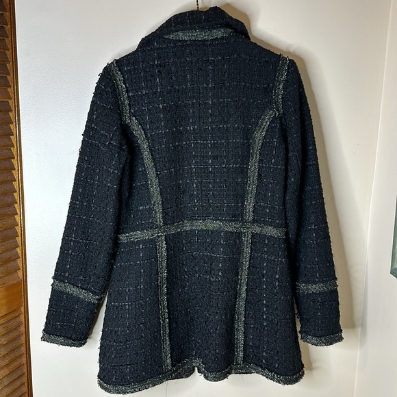 Laundry by Shelli Segal Women's Black Coat - Picture 5 of 10